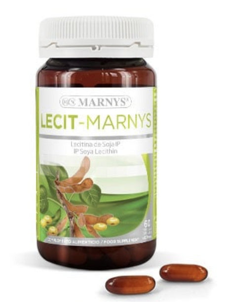 Lecit 1.200 mg · Marnys · 60 perlas