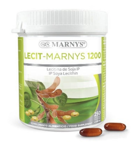 Lecit 1.200 mg · Marnys · 250 perlas