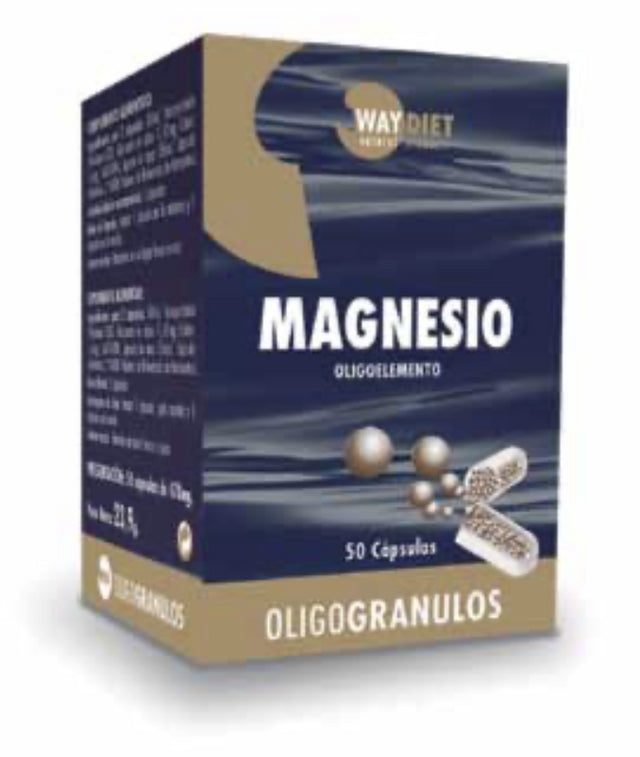 Magnesio Oligogránulos · Waydiet · 50 cápsulas