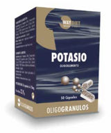 Potasio Oligogránulos · Waydiet · 50 cápsulas