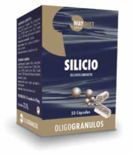 Silicio Oligogránulos · Waydiet · 50 cápsulas