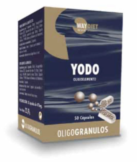 Yodo Oligogránulos · Waydiet · 50 cápsulas