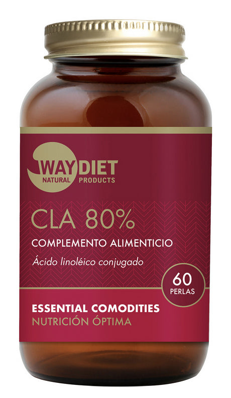 CLA 80% (Ácido Linoléico Conjugado) · Waydiet · 60 perlas