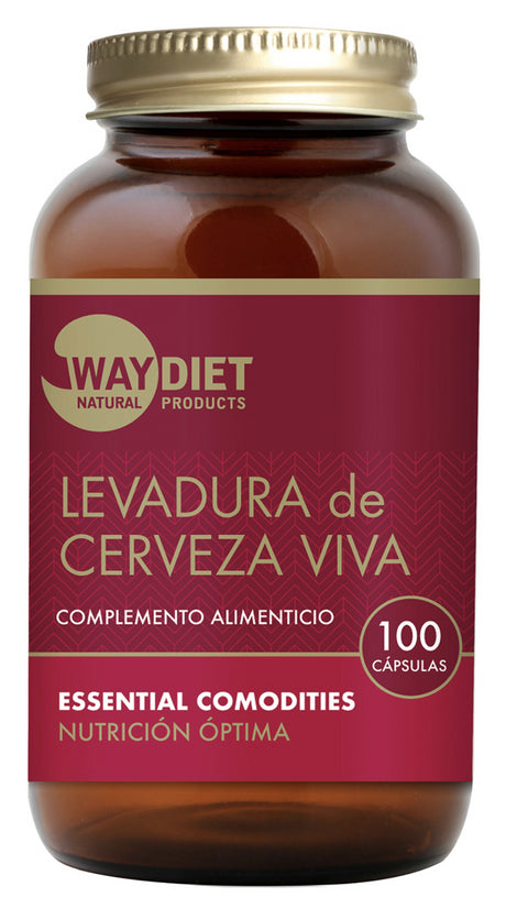 Levadura de Cerveza Viva · Waydiet · 100 cápsulas