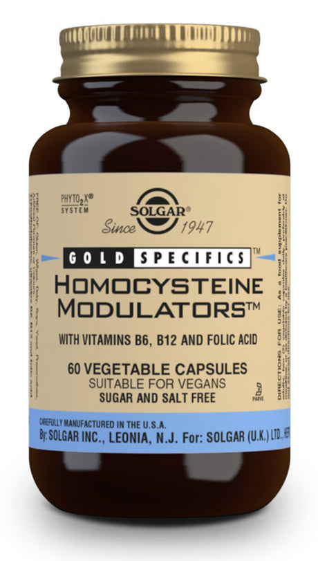 GS Homocysteine Modulators · Solgar · 60 cápsulas