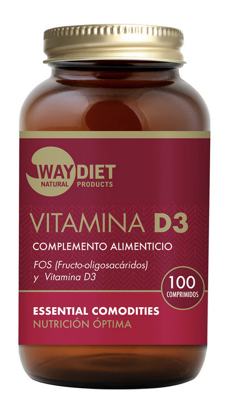 Vitamina D3 · Waydiet · 100 comprimidos