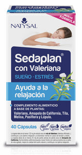 Sedaplan con Valeriana · Natysal · 40 cápsulas