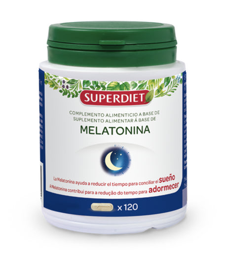 Melatonina · Superdiet · 120 cápsulas