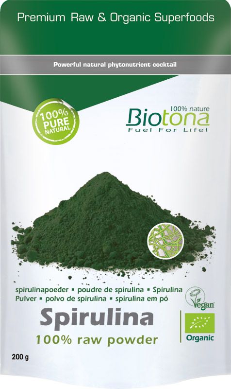 Spirulina · Biotona · 200 gramos