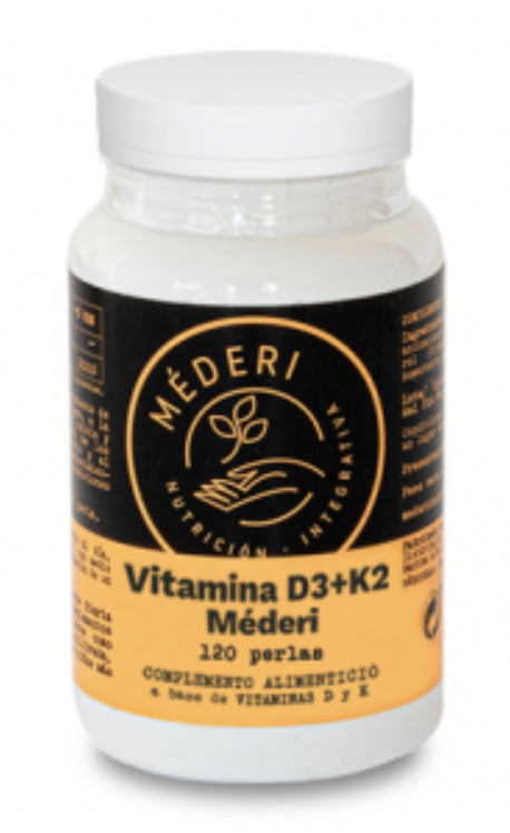 Vitamina D3+K2 · Mederi · 120 cápsulas