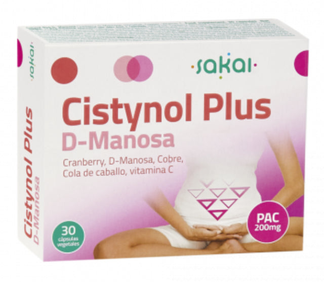 Cistynol Plus D-Manosa · Sakai · 30 cápsulas