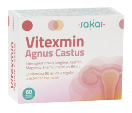 Vitexmin Agnus Castus · Sakai · 60 cápsulas