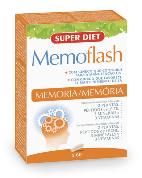 Memoflash · Superdiet · 60 cápsulas