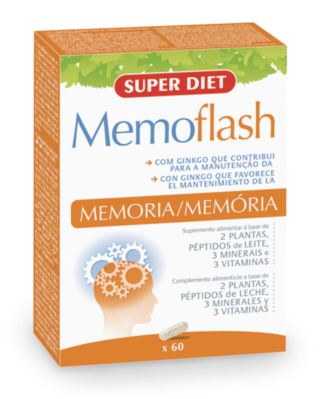 Memoflash · Superdiet · 60 cápsulas