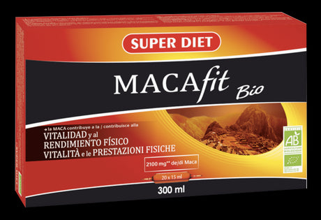 Macafit Ampollas BIO · Superdiet · 20 ampollas