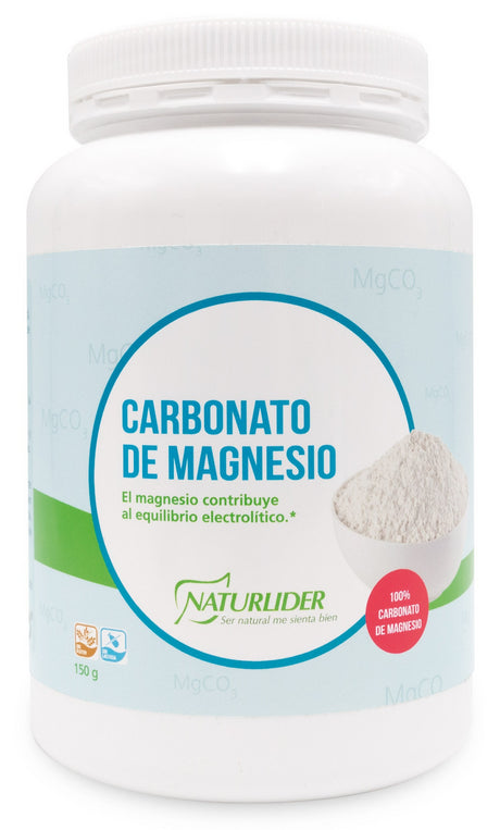 Carbonato de Magnesio · Naturlider · 150 gramos