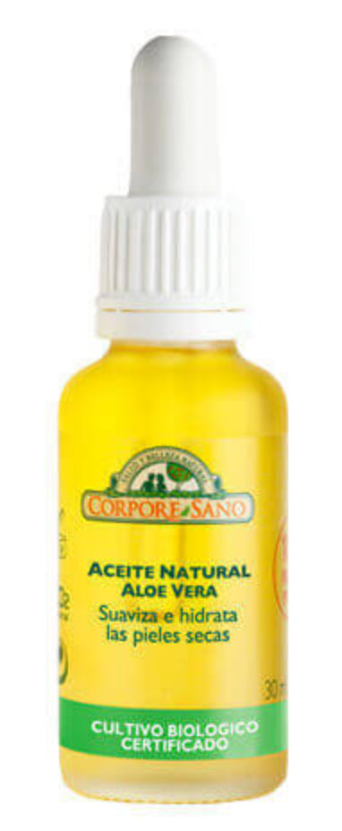 Aceite Natural de Aloe Vera · Corpore Sano · 30 ml