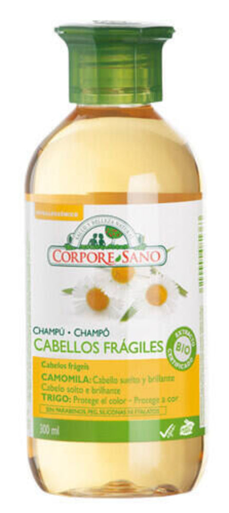 Champú Cabellos Frágiles · Corpore Sano · 300 ml