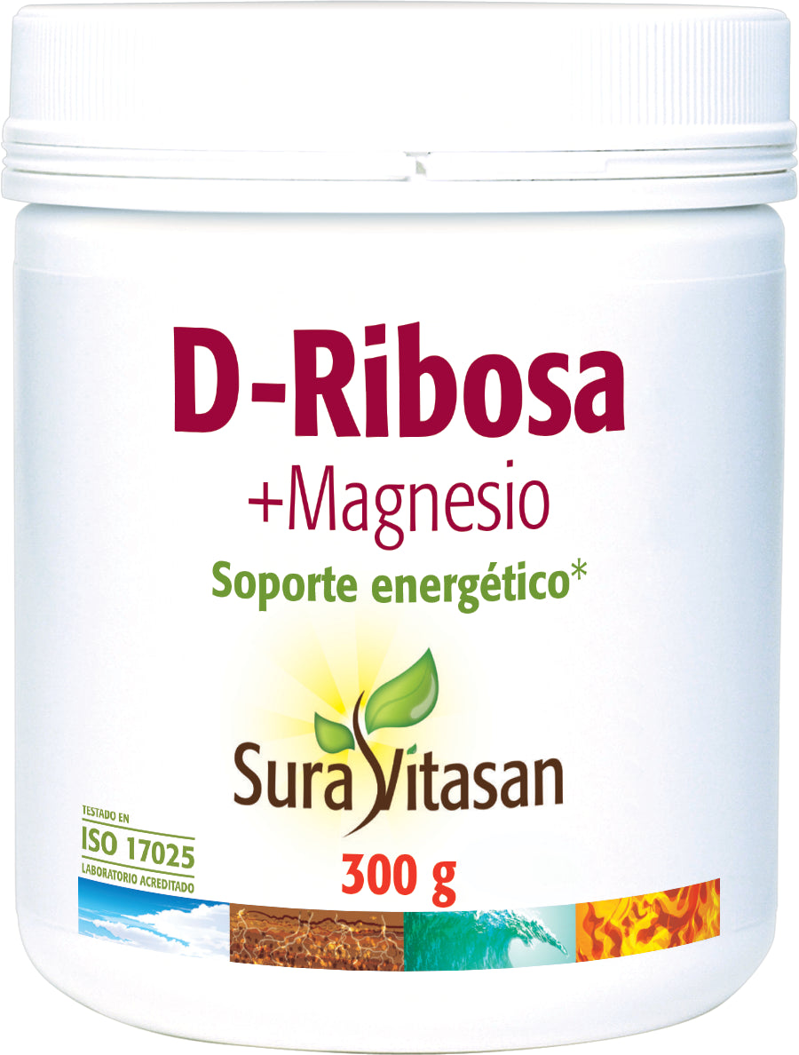 D-Ribosa + Magnesio · Sura Vitasan · 300 gramos