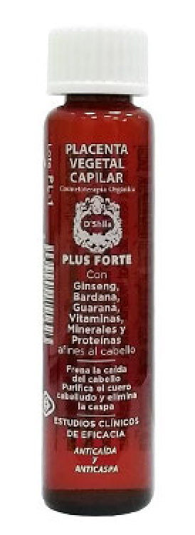 Placenta Vegetal Capilar Plus Forte · D'Shila · 25 ml