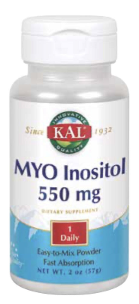 MYO Inositol 550 mg · KAL · 57 gramos