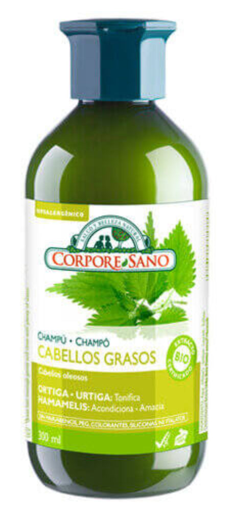 Champu Cabellos Grasos · Corpore Sano · 300 ml