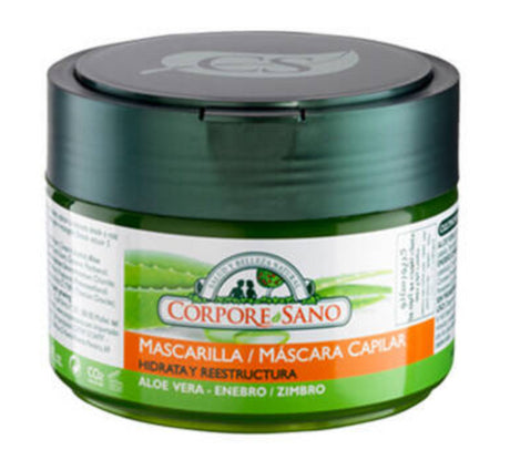 Mascarilla Capilar de Aloe Vera y Enebro · Corpore Sano · 250 ml