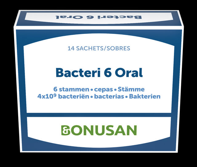 Bacteri 6 Oral · Bonusan · 14 sobres