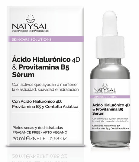 Serum Ácido Hialurónico 4D & Provitamina B5 · Natysal · 20 ml