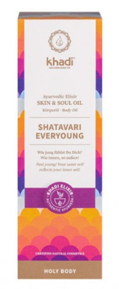 Aceite Ayurveda Antiedad Shatavari · Khadi · 100 ml