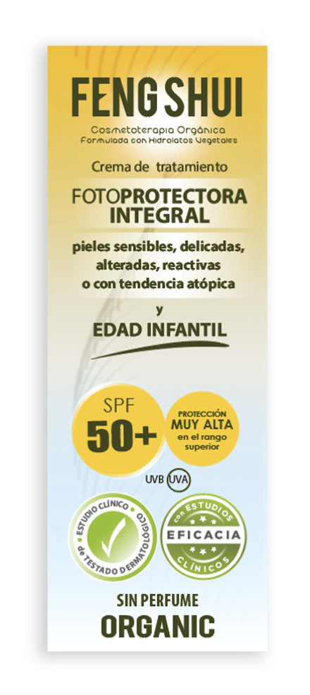 Crema de Tratamiento Fotoprotectora Integral SPF50+ · Feng Shui · 200 ml