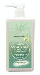 Jabón de Aloe Vera Regenerador Vitaminado Complex · Shova.De · 1 litro