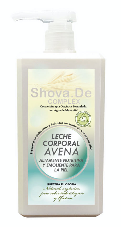 Leche Corporal de Avena · Shova.De · 1 litro