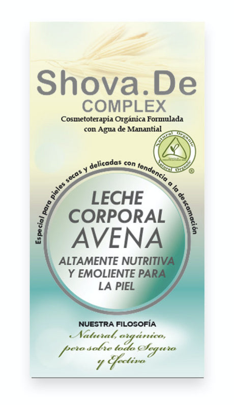 Leche Corporal de Avena · Shova.De · 250 ml