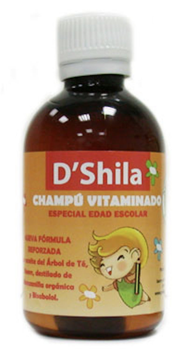 Champú Vitaminado Edad Escolar · D'Shila · 50 ml