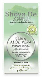 Crema de Aloe Vera Regeneradora Vitaminada · Shova.De · 250 ml