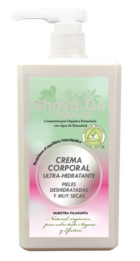 Crema Corporal Ultra-Hidratante · Shova.De · 1 litro