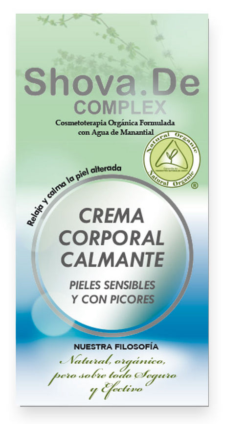 Crema Corporal Calmante · Shova.De · 250 ml