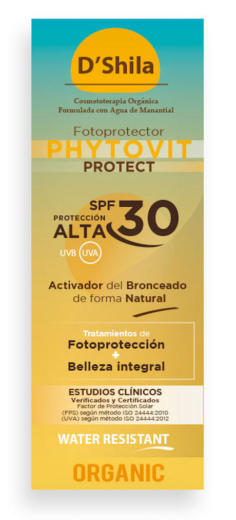 Bronceador Phytovit SPF 30 · D'Shila · 100 ml