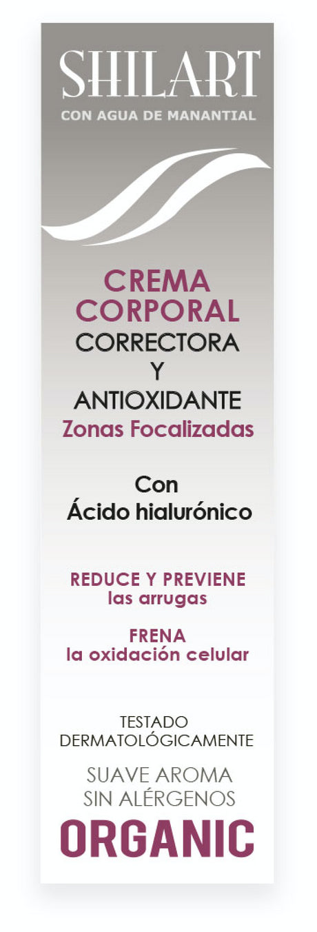 Crema Corporal Correctora y Antioxidante · Shilart · 200 ml