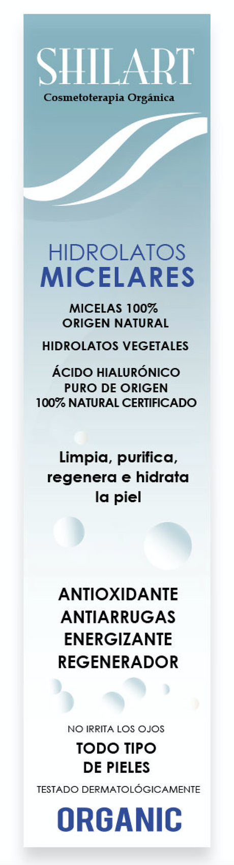 Hidrolatos Micelares · Shilart · 200 ml