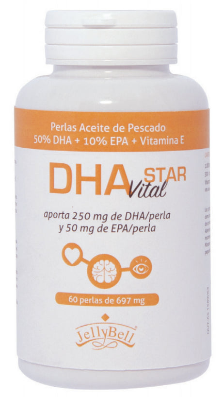 DHA Vital Star · Jellybell · 60 perlas