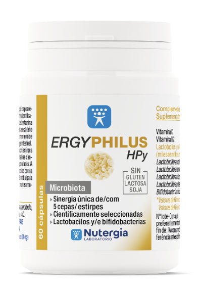 Ergyphilus HPy · Nutergia · 60 cápsulas