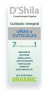 Cuidado Integral Uñas y Cutículas · D'Shila · 60 ml