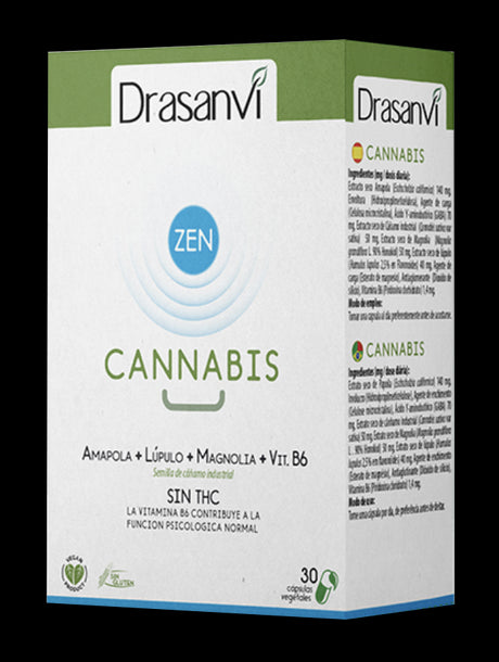 Cannabis ZEN · Drasanvi · 30 cápsulas