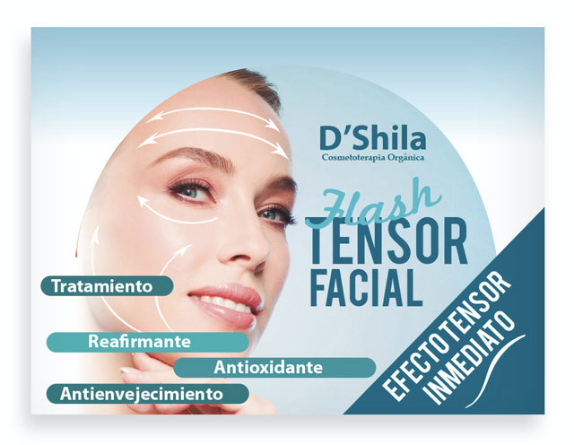 Flash Tensor Facial - Efecto Inmediato · D'Shila · 12 ml