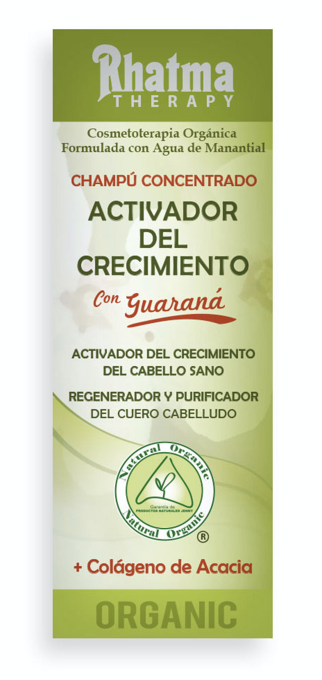 Champú Concentrado Activador con Guaraná · Rhatma · 100 ml