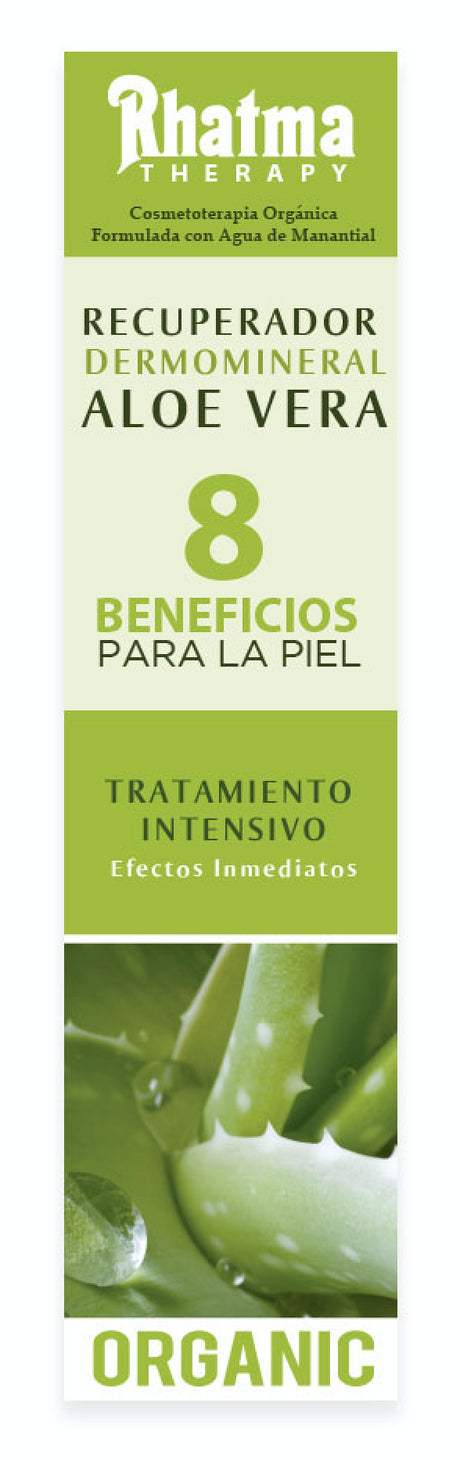 Recuperador Dermomineral Aloe Vera · Rhatma · 300 ml