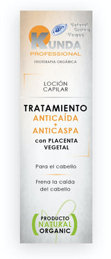 Loción Capilar Anticaída + Anticaspa · Kunda · 125 ml