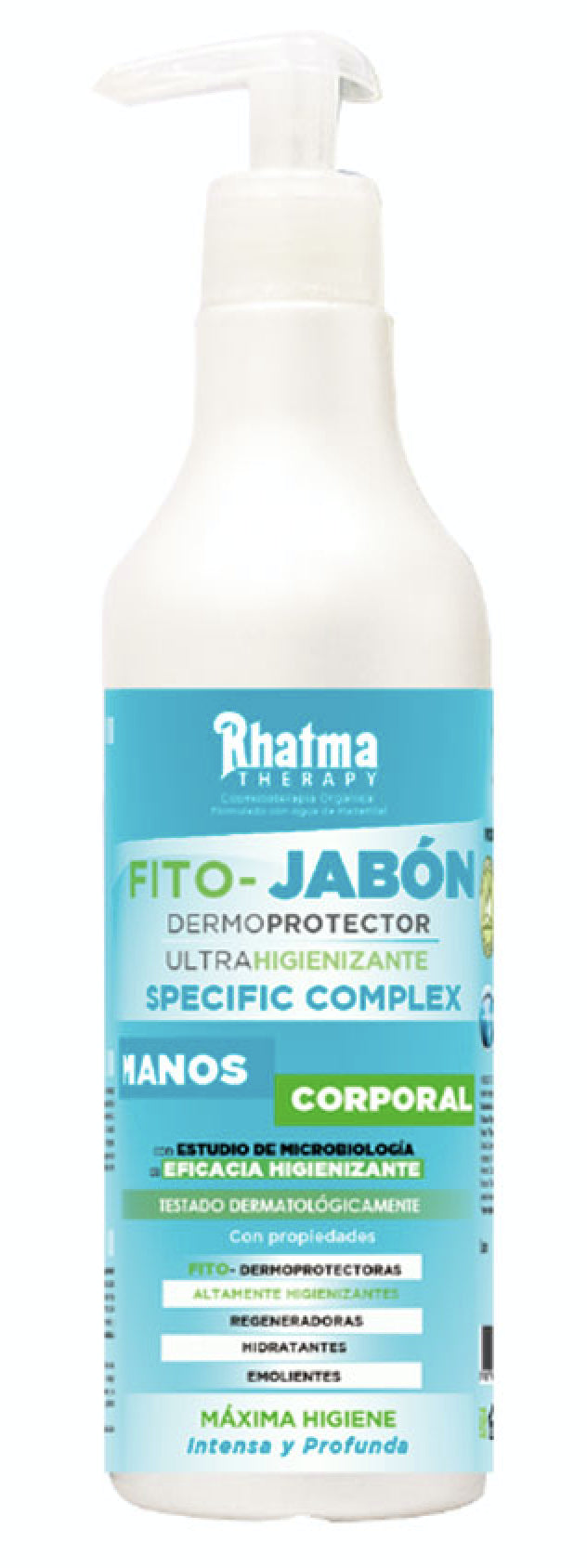 Fito-Jabón Dermoprotector Ultra Higienizante · Rhatma · 500 ml